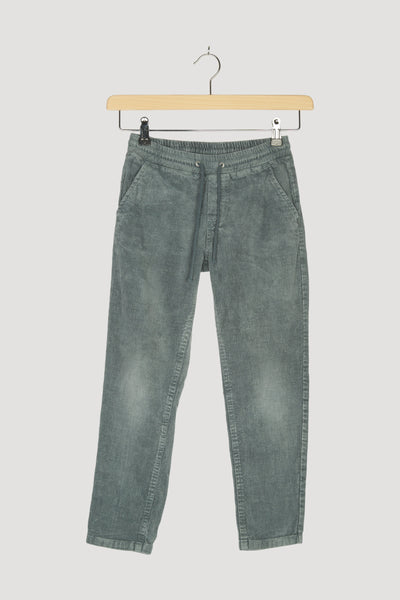 Secondhand Cordhose aus Baumwolle mit Hanf