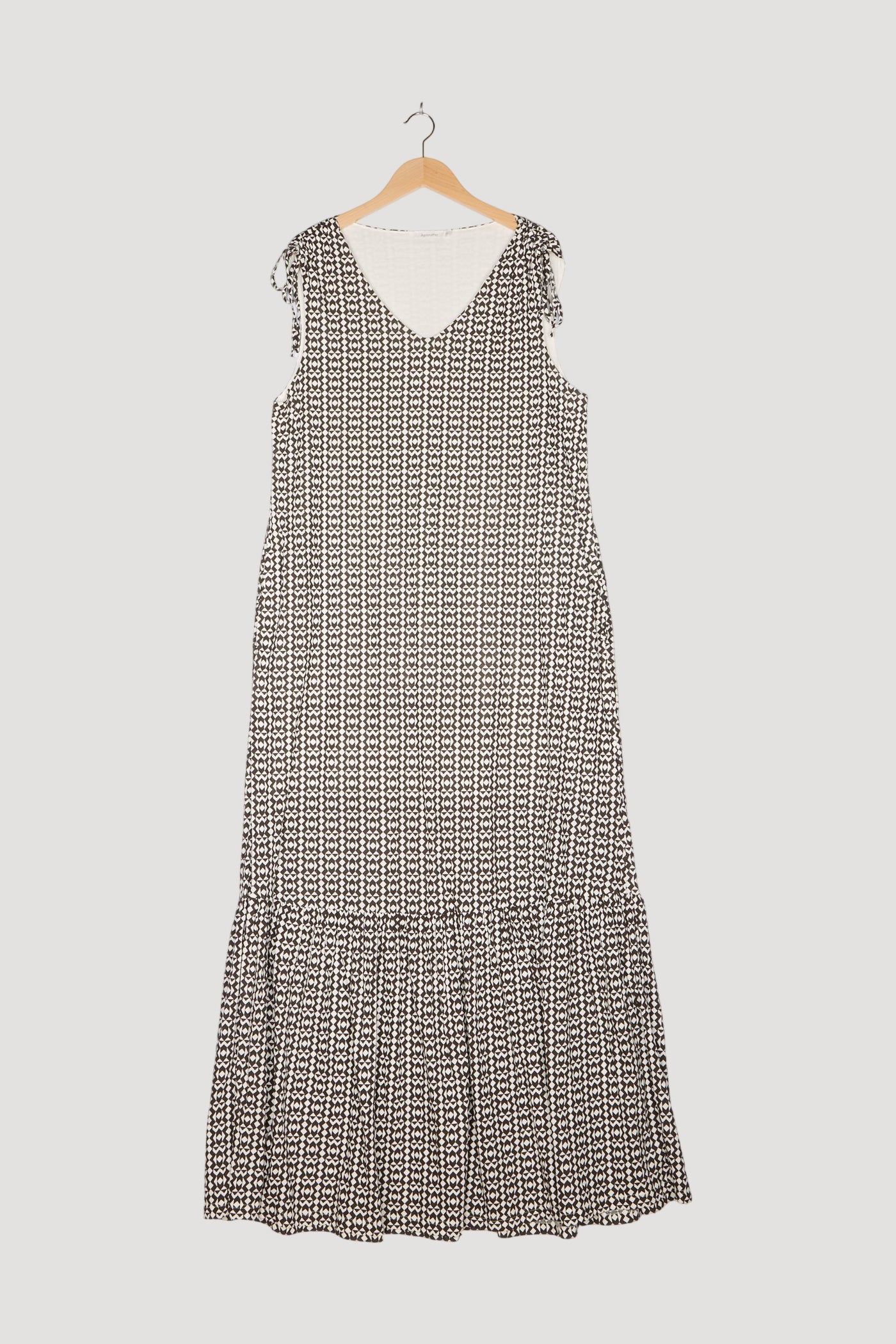 Secondhand Maxi-Kleid aus reiner Bio-Baumwolle