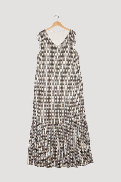 Secondhand Maxi-Kleid aus reiner Bio-Baumwolle