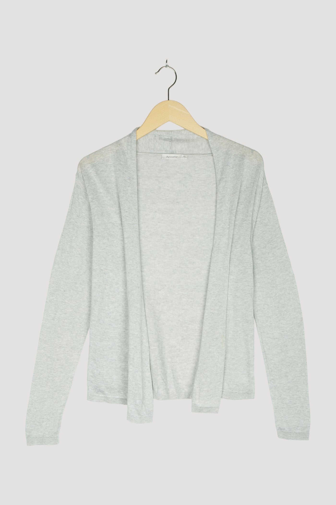 Secondhand Strickjacke aus reiner Bio-Baumwolle