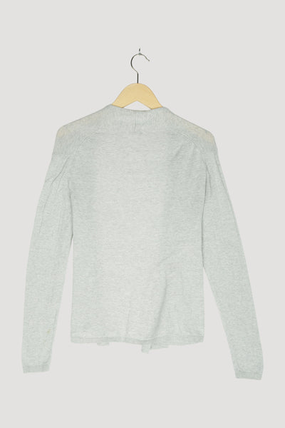 Secondhand Strickjacke aus reiner Bio-Baumwolle