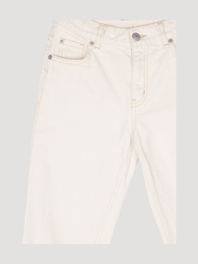 Secondhand Jeans ungefärbt aus Bio-Baumwolle mit Hanf