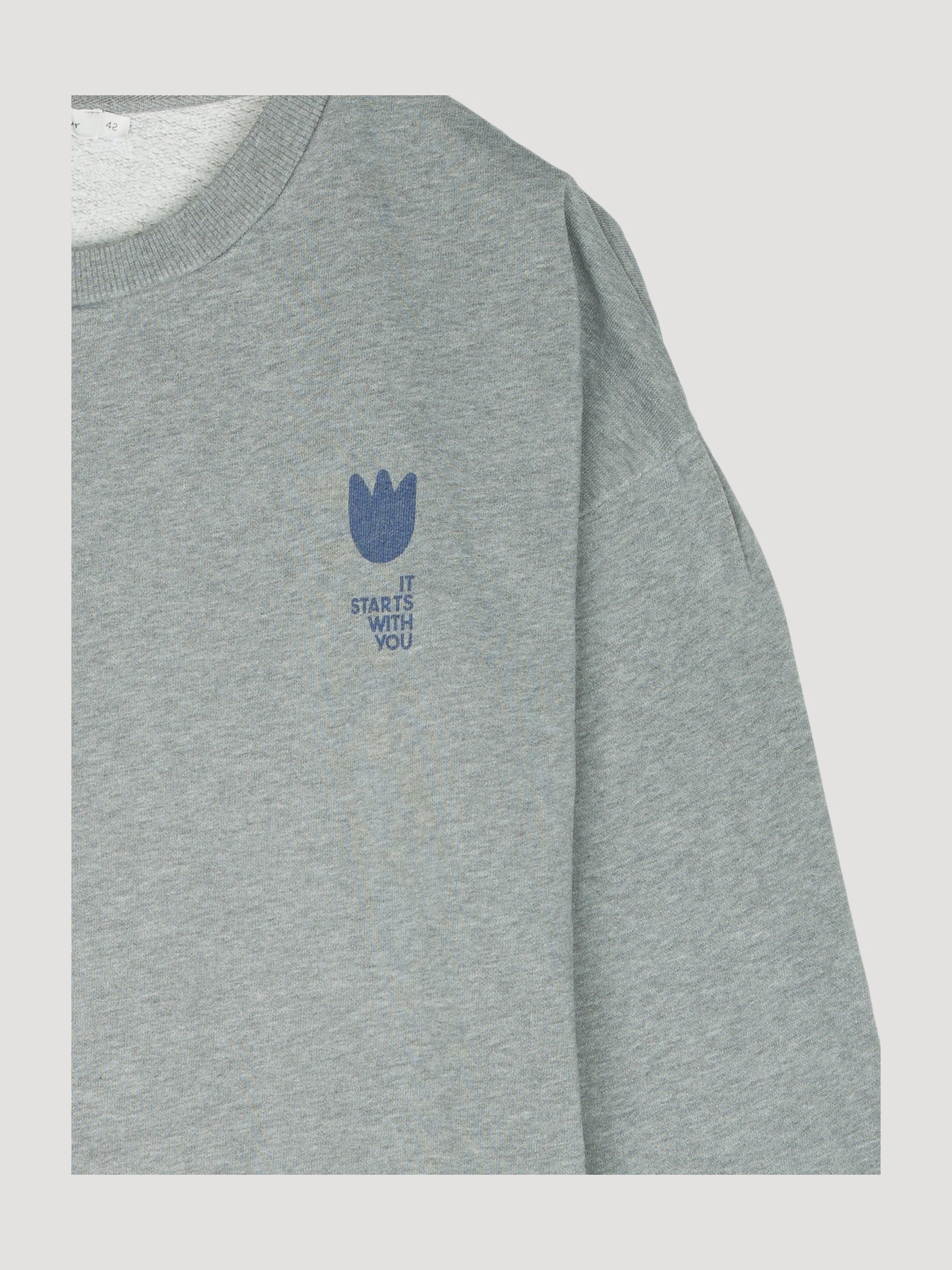 Secondhand Sweatshirt Peace Friedi aus reiner Bio-Baumwolle