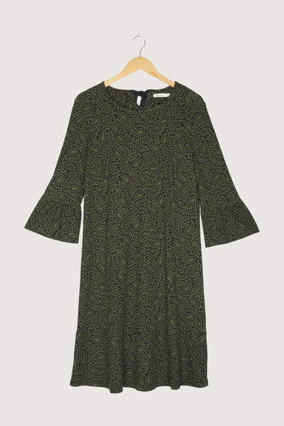 Secondhand Jerseykleid aus reiner Bio-Baumwolle