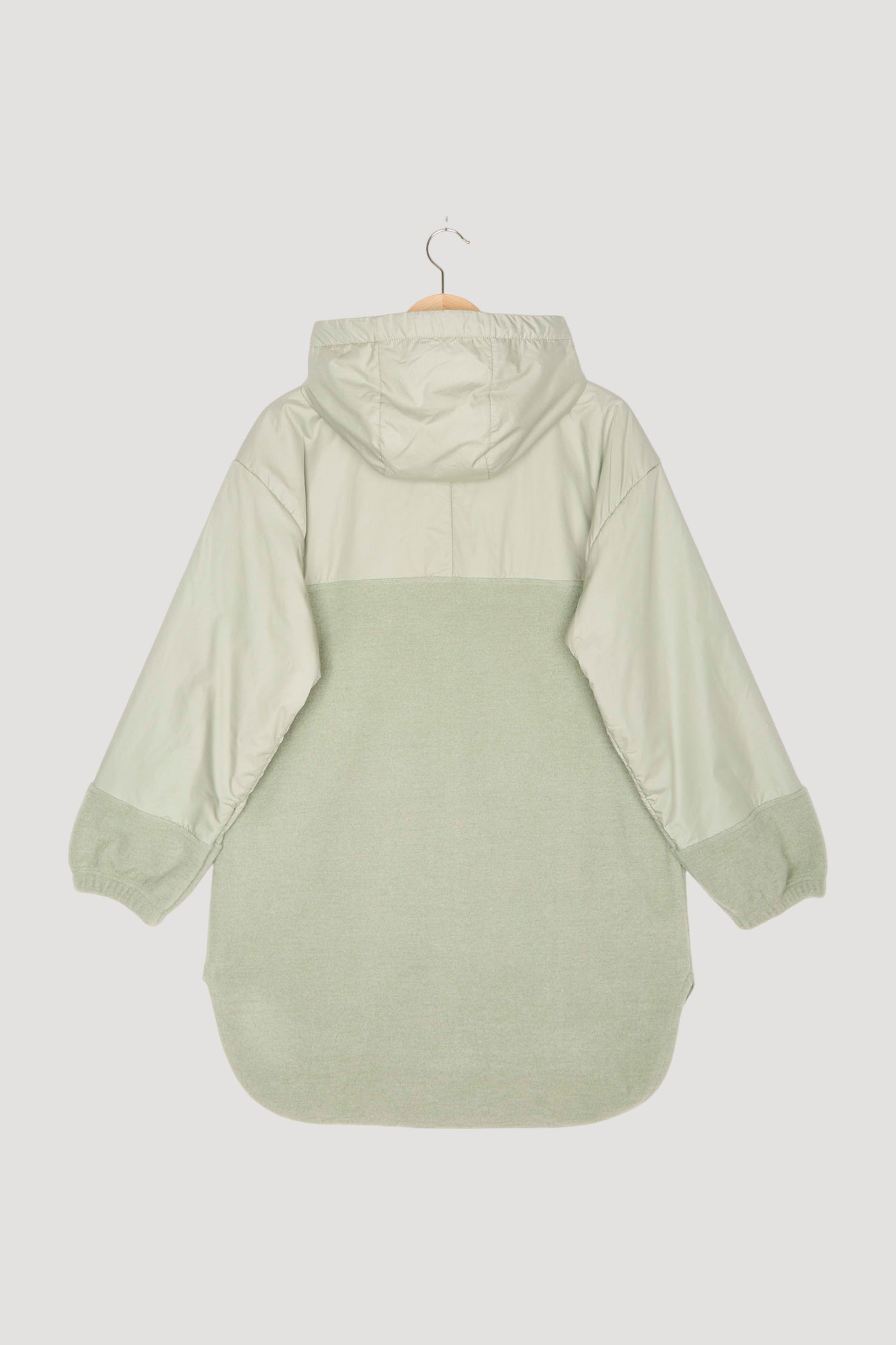 Secondhand Wollfleece Mantel Relaxed aus Bio-Merinowolle mit Bio-Baumwolle