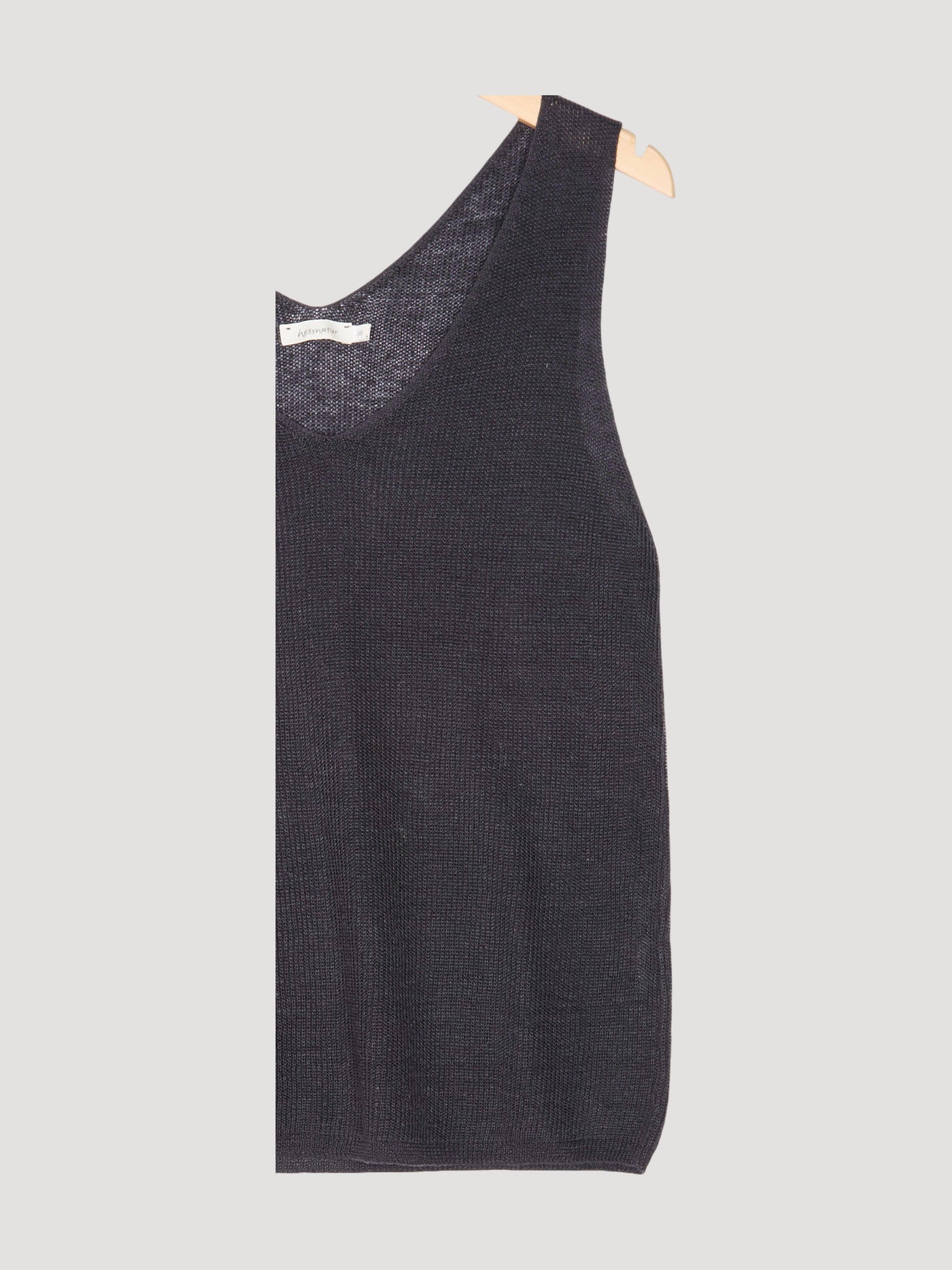 Secondhand Stricktop aus reinem Bio-Leinen