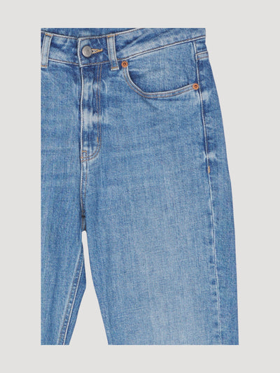 Secondhand Jeans High Rise Slim Fit aus Bio-Denim