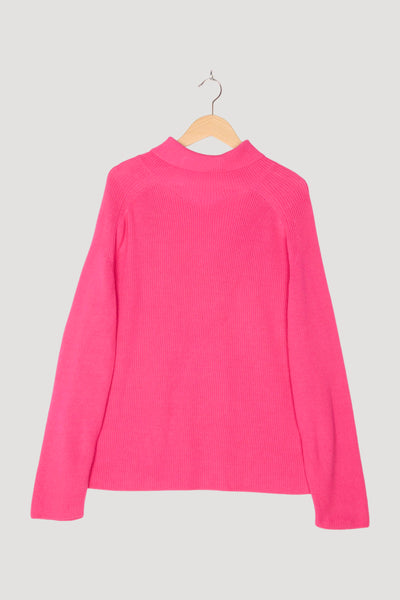Secondhand Rollkragenpullover aus reiner Bio-Baumwolle