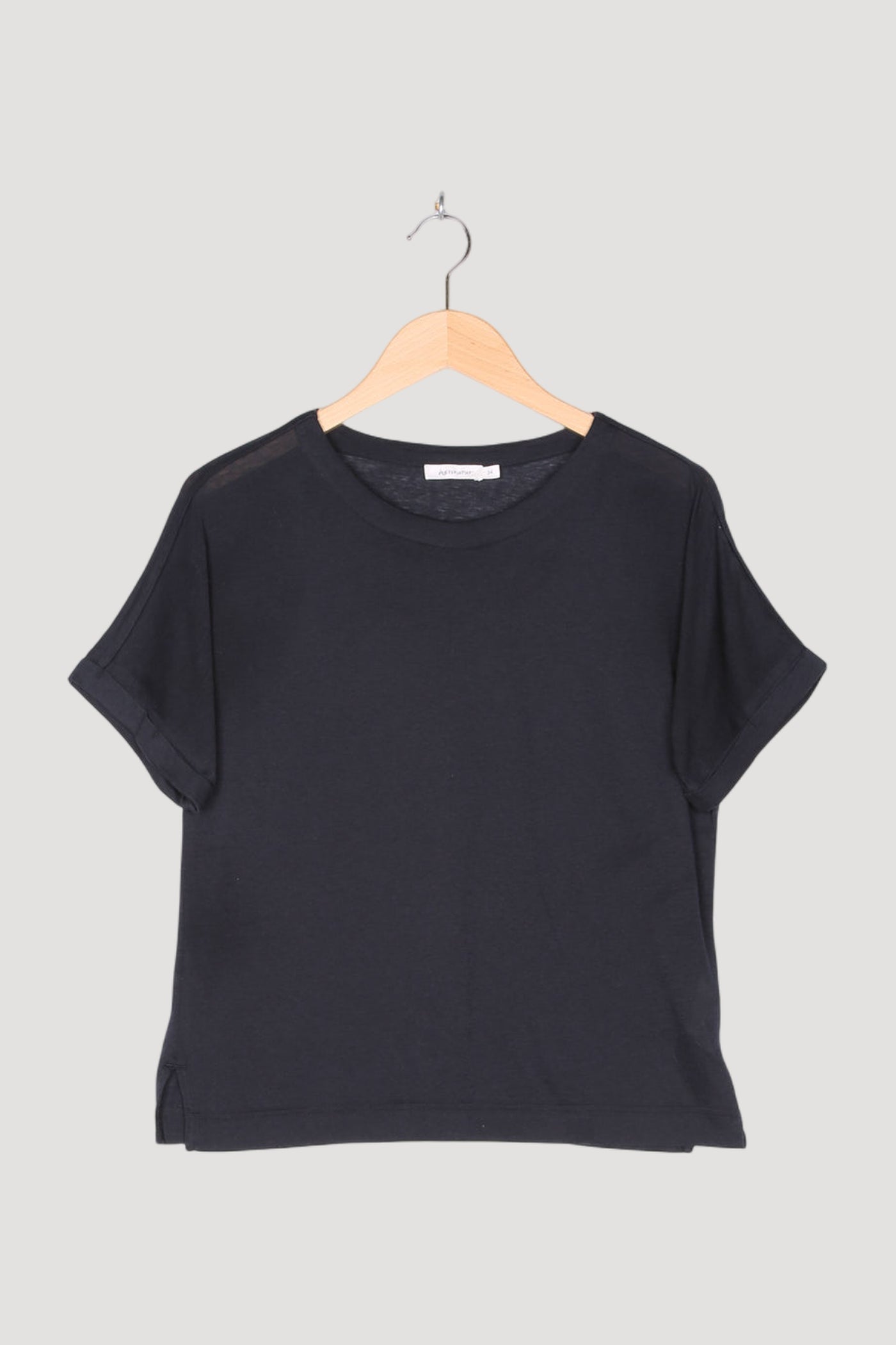 Secondhand Kurzarm-Shirt aus reiner Bio-Baumwolle