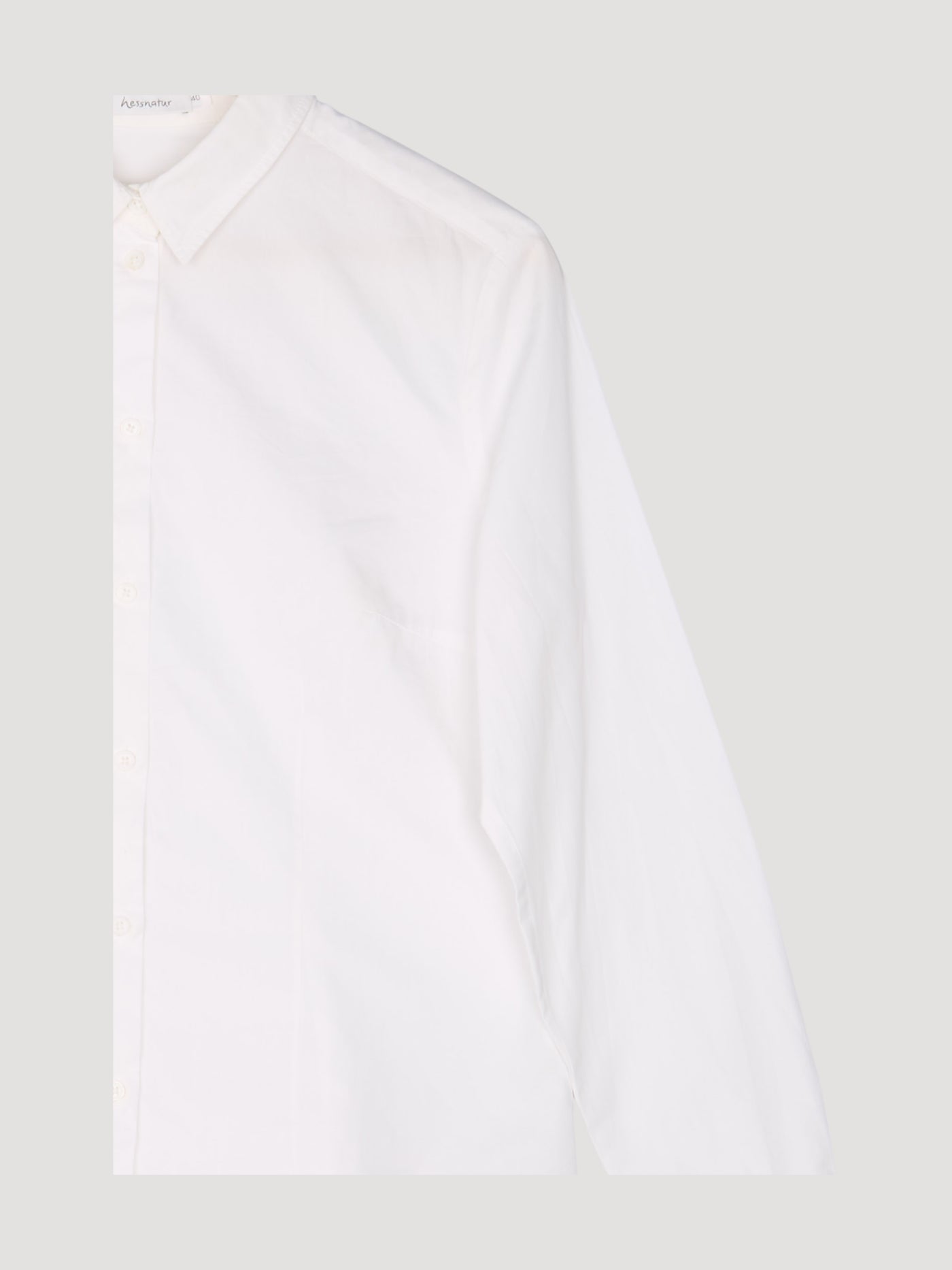 Secondhand Bluse Modern Fit aus reiner Bio-Baumwolle