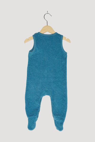 Secondhand Wollfrottee-Strampler aus reiner Bio-Merinowolle