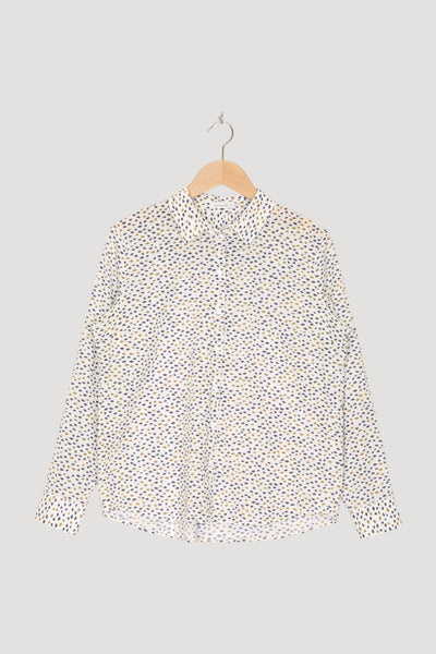 Secondhand Bluse aus reiner Bio-Baumwolle