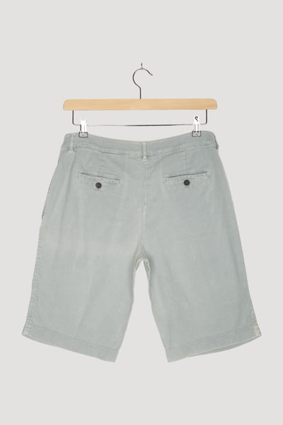 Secondhand Bermudas aus Bio-Baumwolle mit Leinen