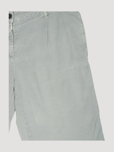 Secondhand Bermudas aus Bio-Baumwolle mit Leinen