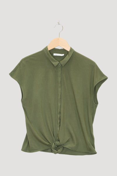 Secondhand Bluse aus reiner Bio-Baumwolle