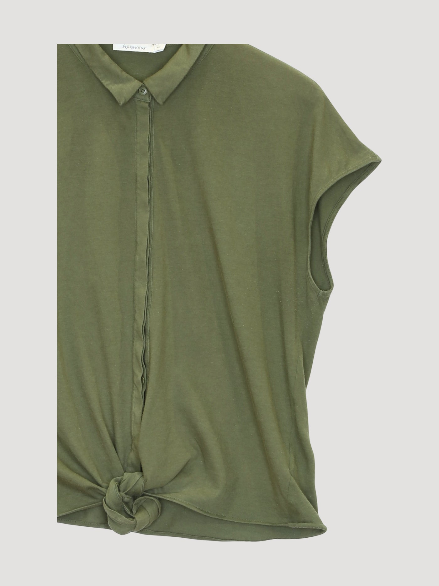 Secondhand Bluse aus reiner Bio-Baumwolle