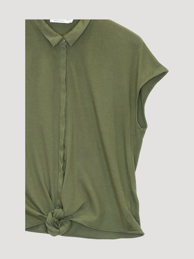 Secondhand Bluse aus reiner Bio-Baumwolle