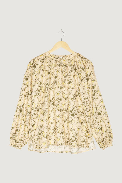 Secondhand Tunika-Bluse aus reiner Bio-Baumwolle