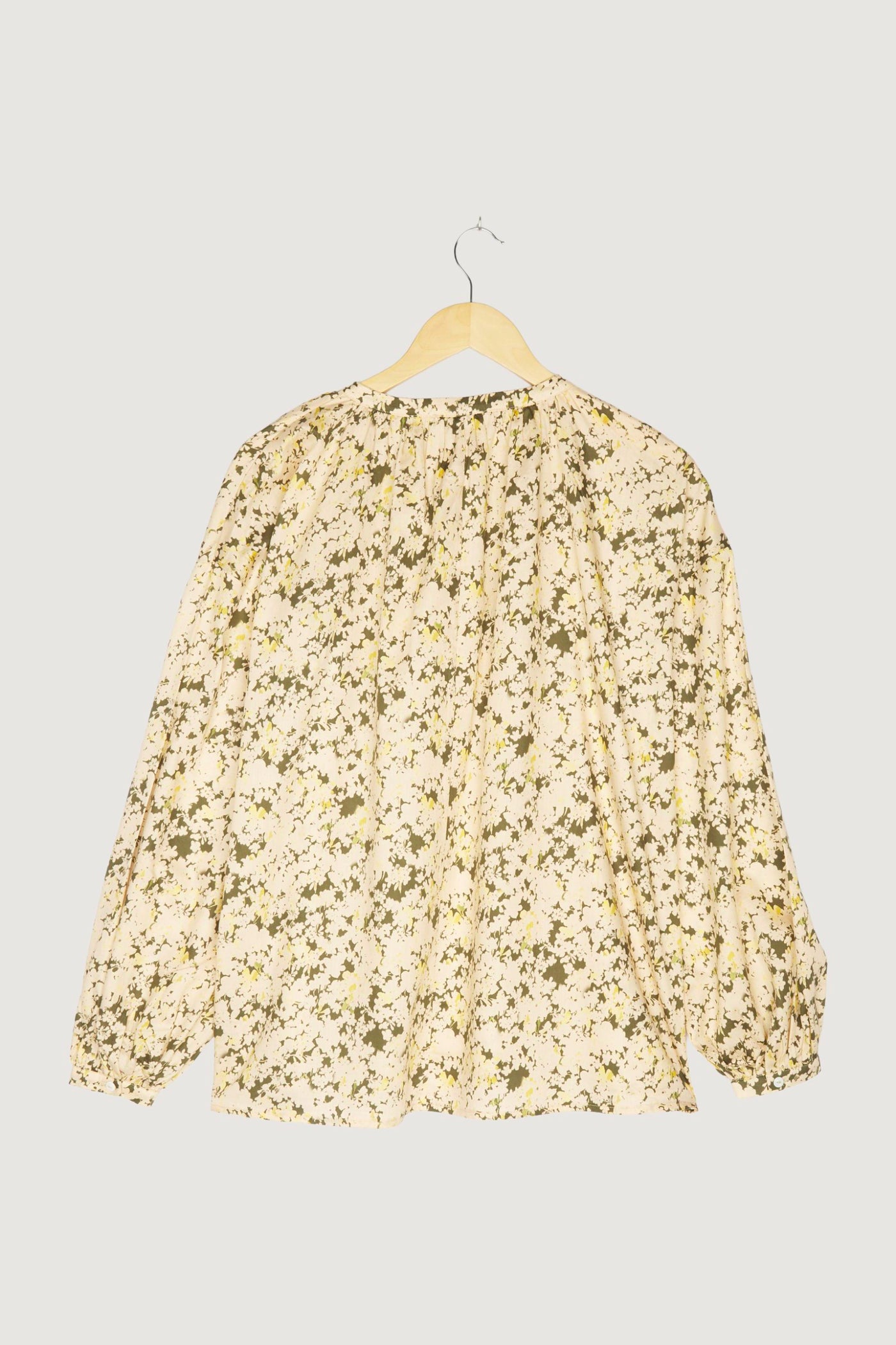 Secondhand Tunika-Bluse aus reiner Bio-Baumwolle