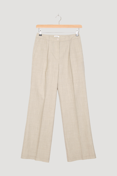 Secondhand Hose Wide Leg Regular aus reiner Bio-Merinowolle