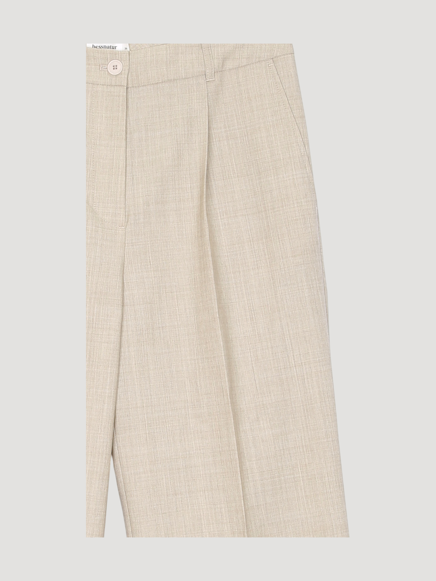 Secondhand Hose Wide Leg Regular aus reiner Bio-Merinowolle