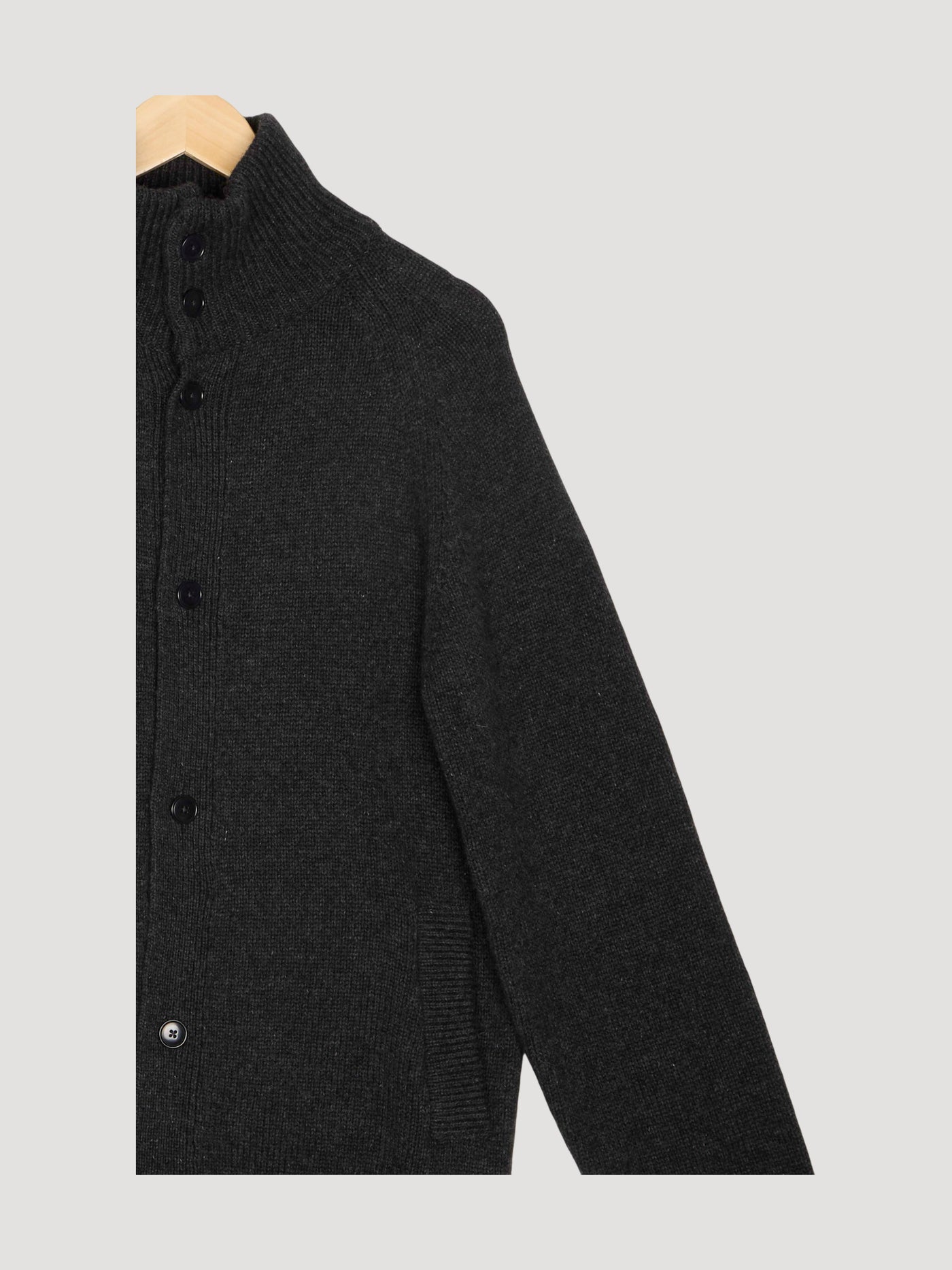 Secondhand Strickjacke Relaxed aus Bio-Merinowolle mit Bio-Baumwolle
