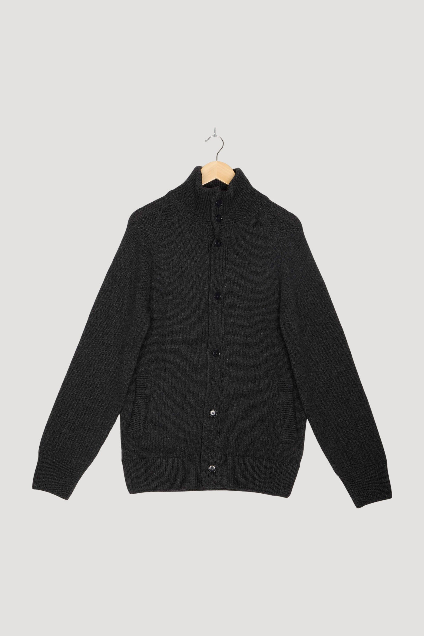 Secondhand Strickjacke Relaxed aus Bio-Merinowolle mit Bio-Baumwolle
