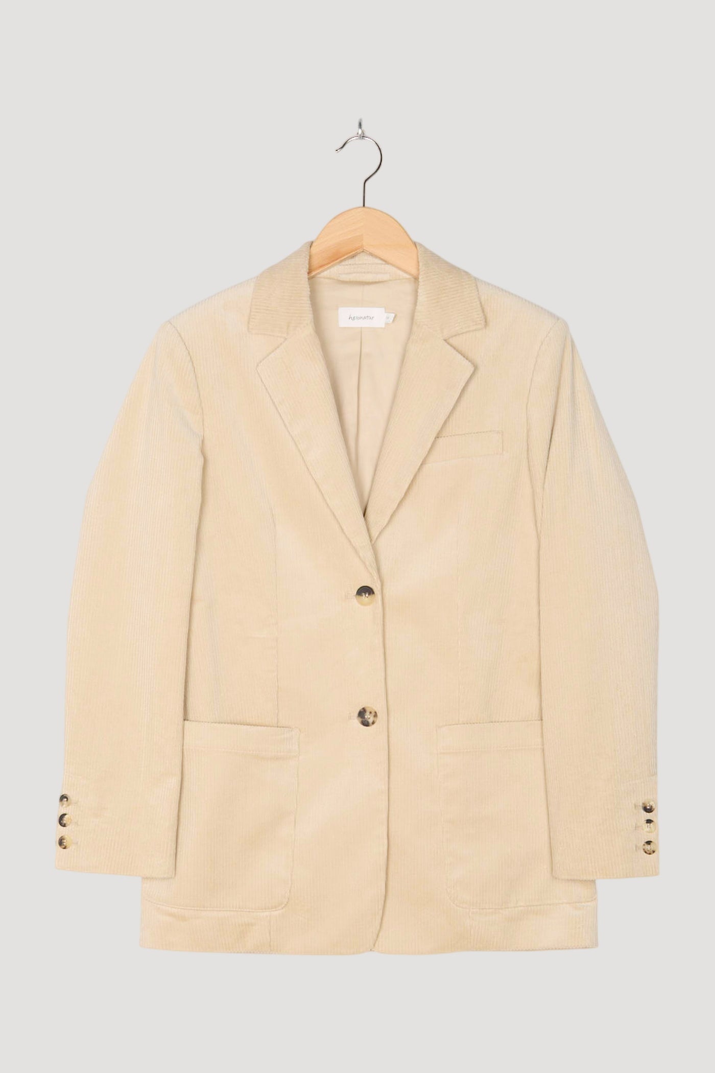 Secondhand Cord Blazer aus Bio-Baumwolle