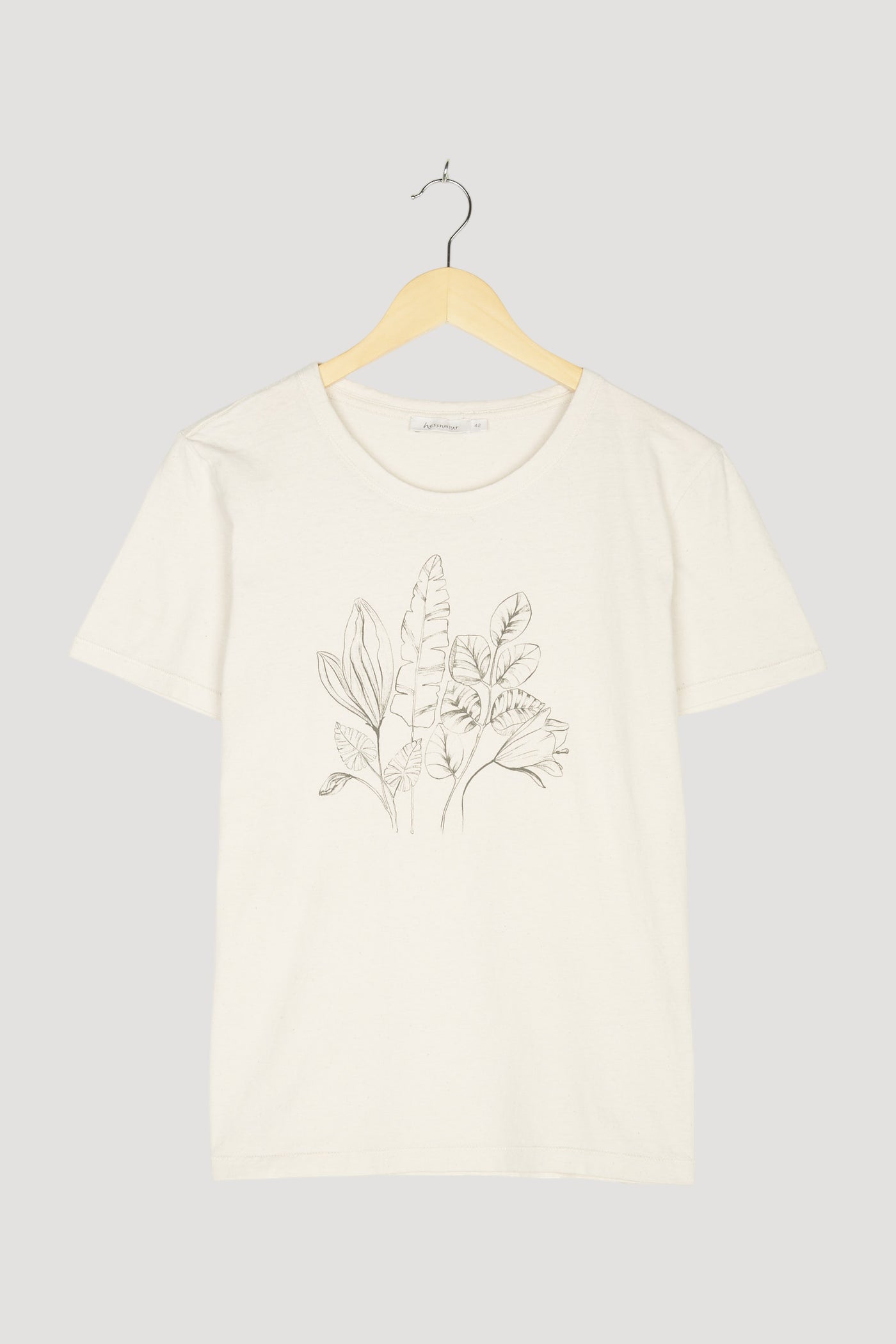 Secondhand Motiv-Shirt aus reiner Bio-Baumwolle