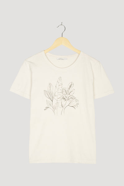 Secondhand Motiv-Shirt aus reiner Bio-Baumwolle