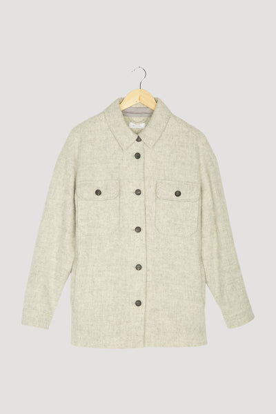 Secondhand Overshirt Limited by Nature aus reiner Schurwolle