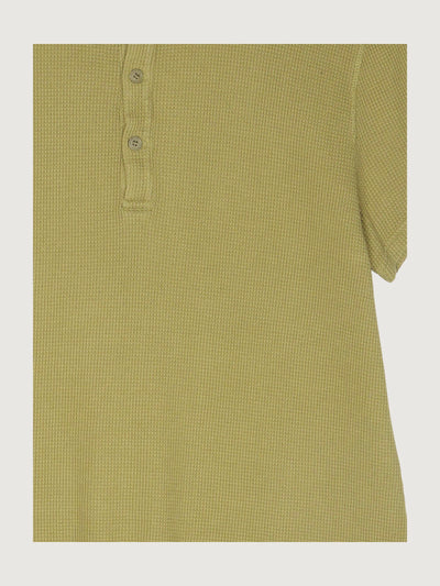 Secondhand Henley-Shirt aus reiner Bio-Baumwolle