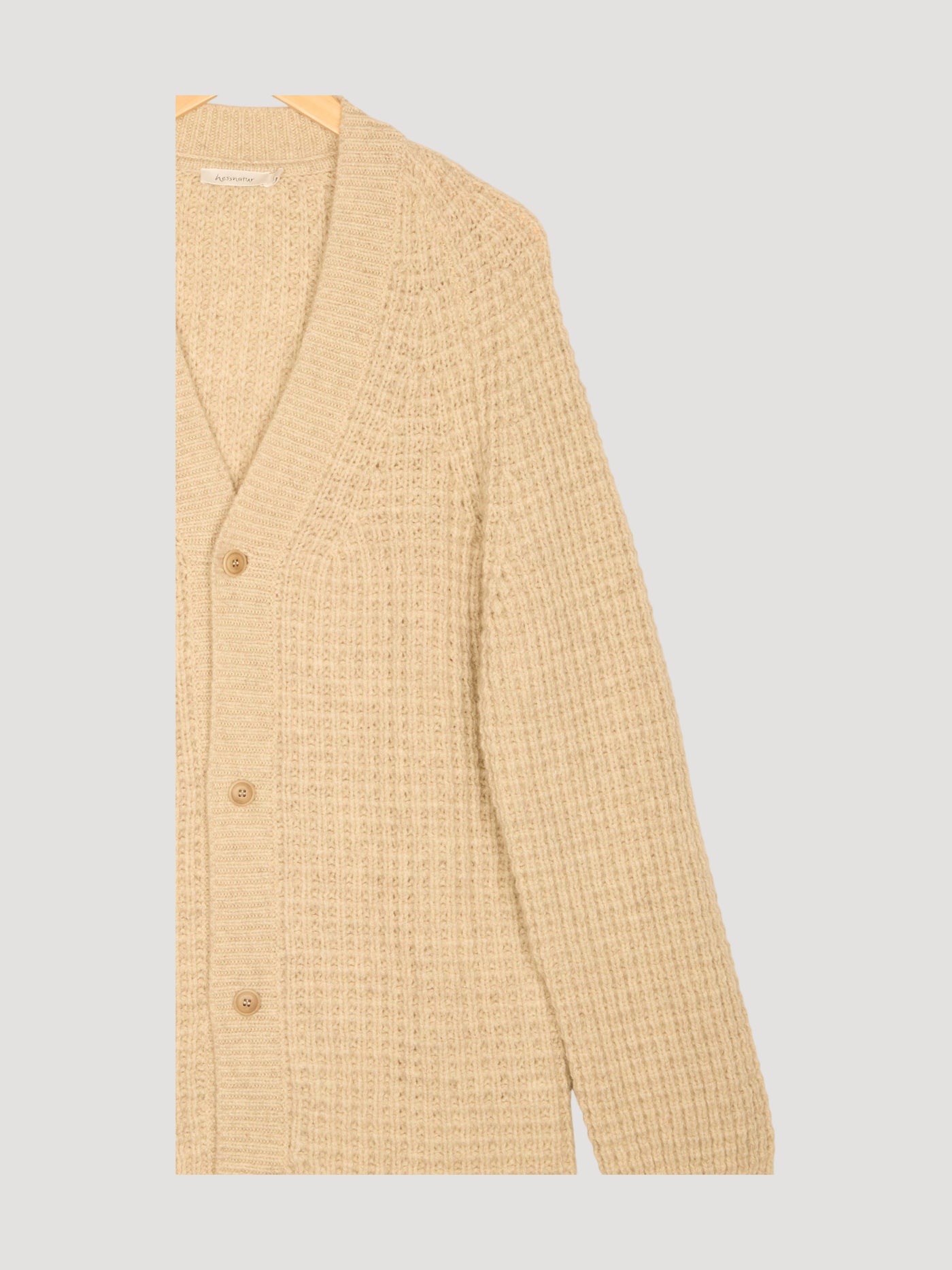 Secondhand Strickjacke Regular aus reiner Merinowolle