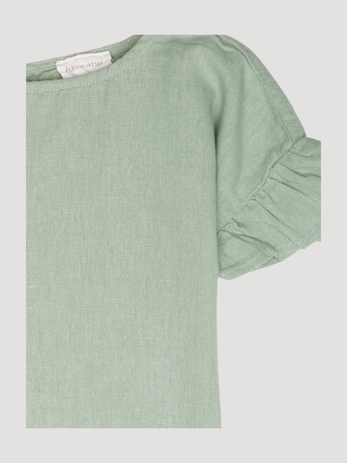 Secondhand Blusenshirt aus Leinen mit Bio-Baumwolle