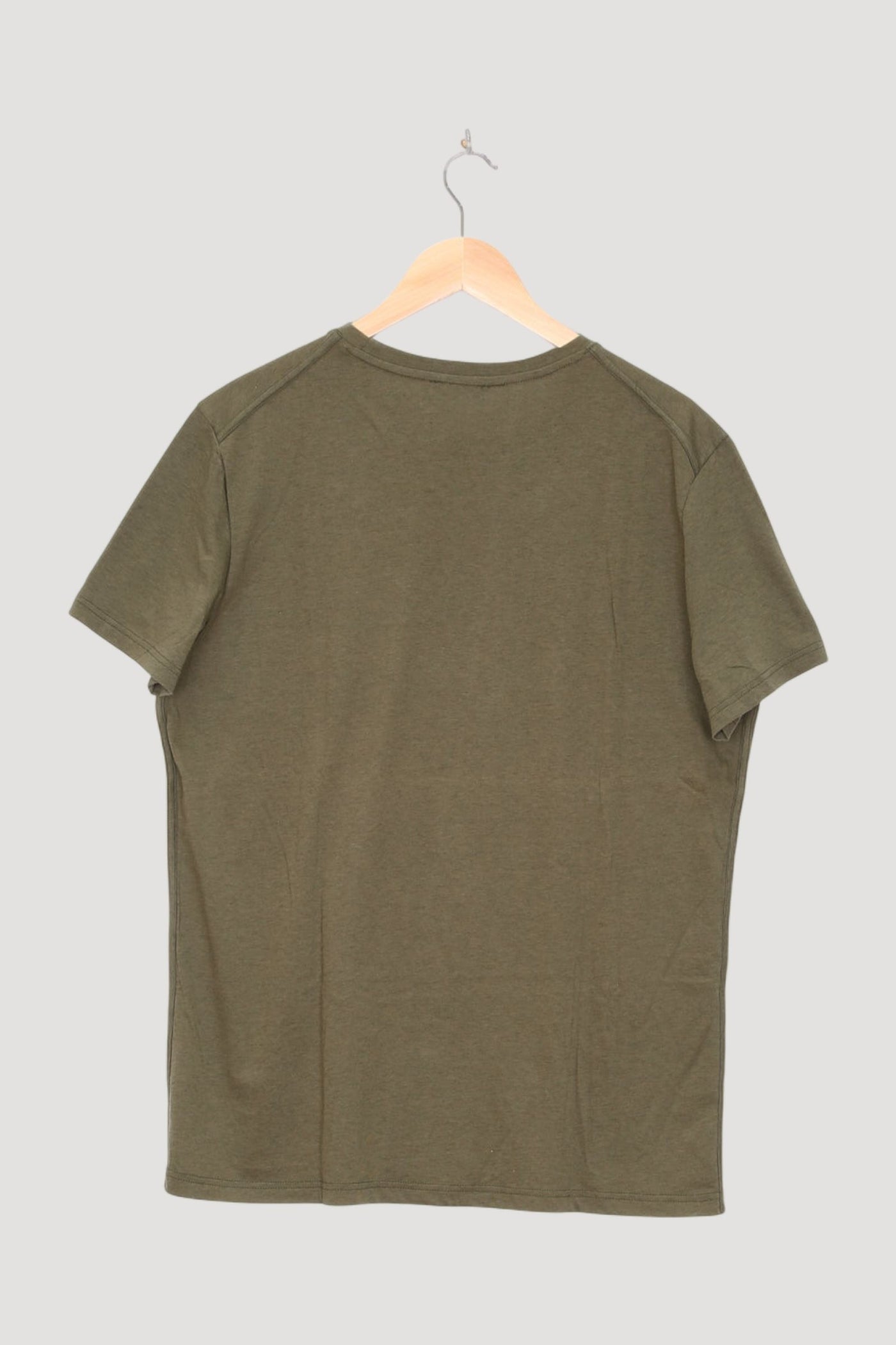 Secondhand T-Shirt aus Bio-Baumwolle mit Schurwolle