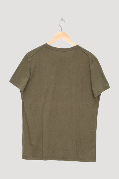 Secondhand T-Shirt aus Bio-Baumwolle mit Schurwolle