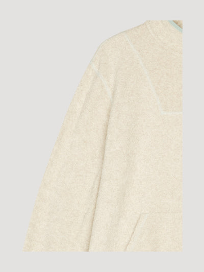 Secondhand Damen Fleece-Sweatshirt aus reiner Bio-Baumwolle