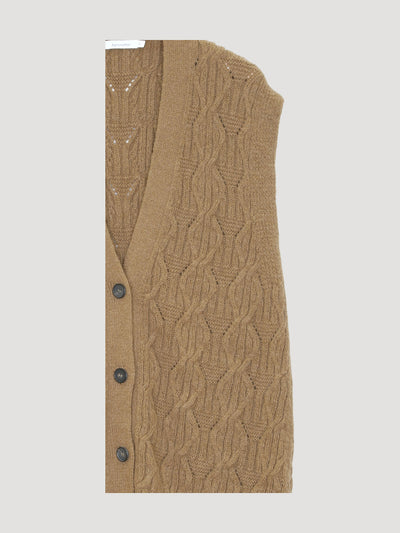 Secondhand Strickjacke aus reinem Baby-Alpaka