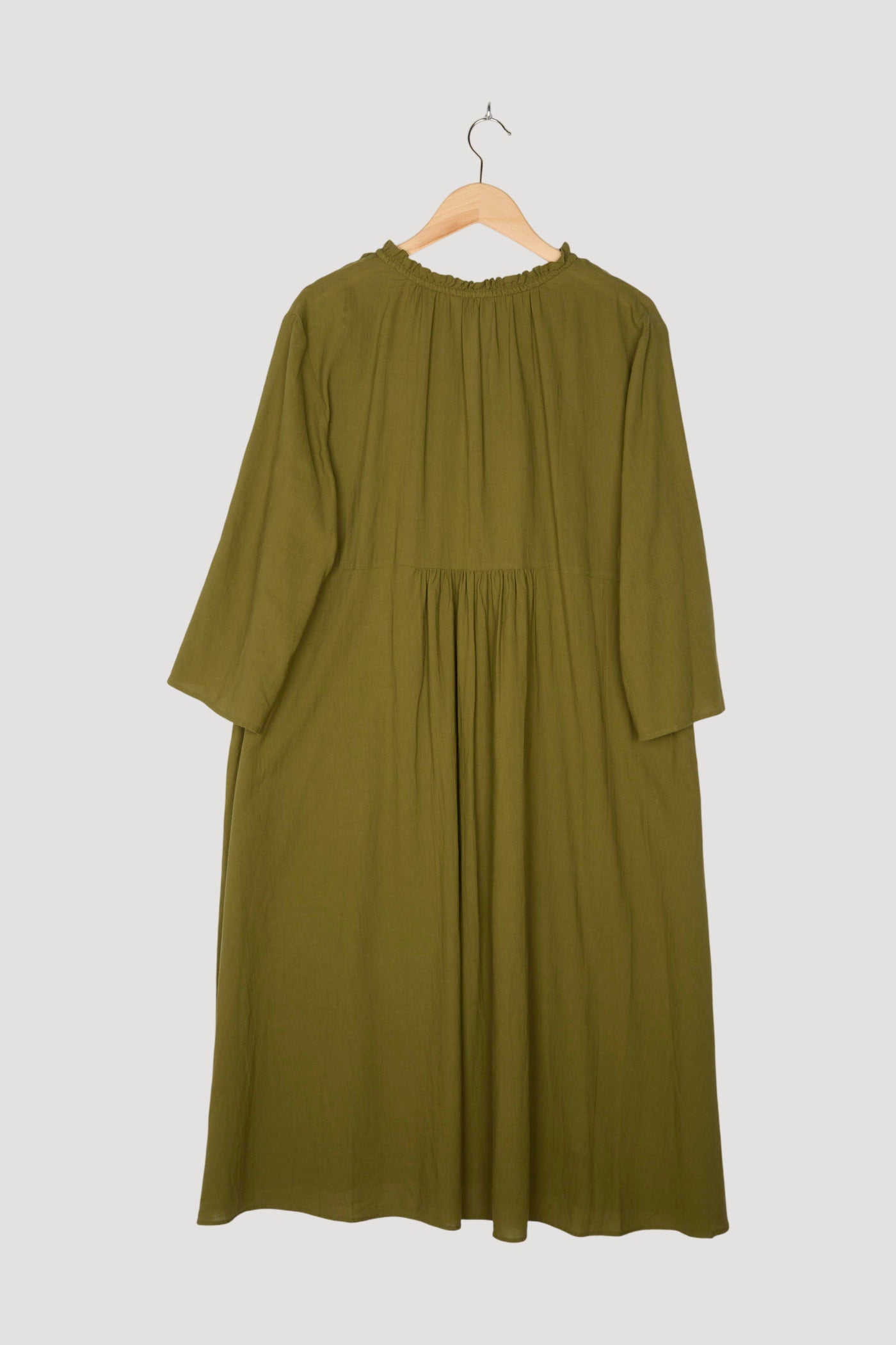 Secondhand Crêpe-Kleid aus reiner Bio-Baumwolle