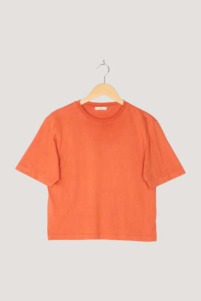 Secondhand Kurzarm-Shirt aus reiner Bio-Baumwolle