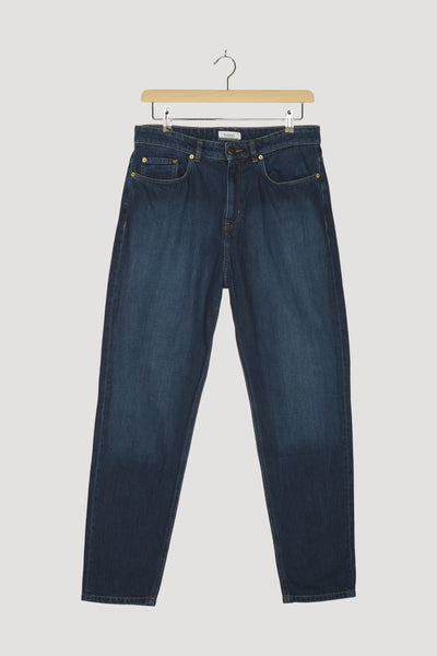 Secondhand Jeans Mads Relaxed Tapered aus reinem Bio-Denim
