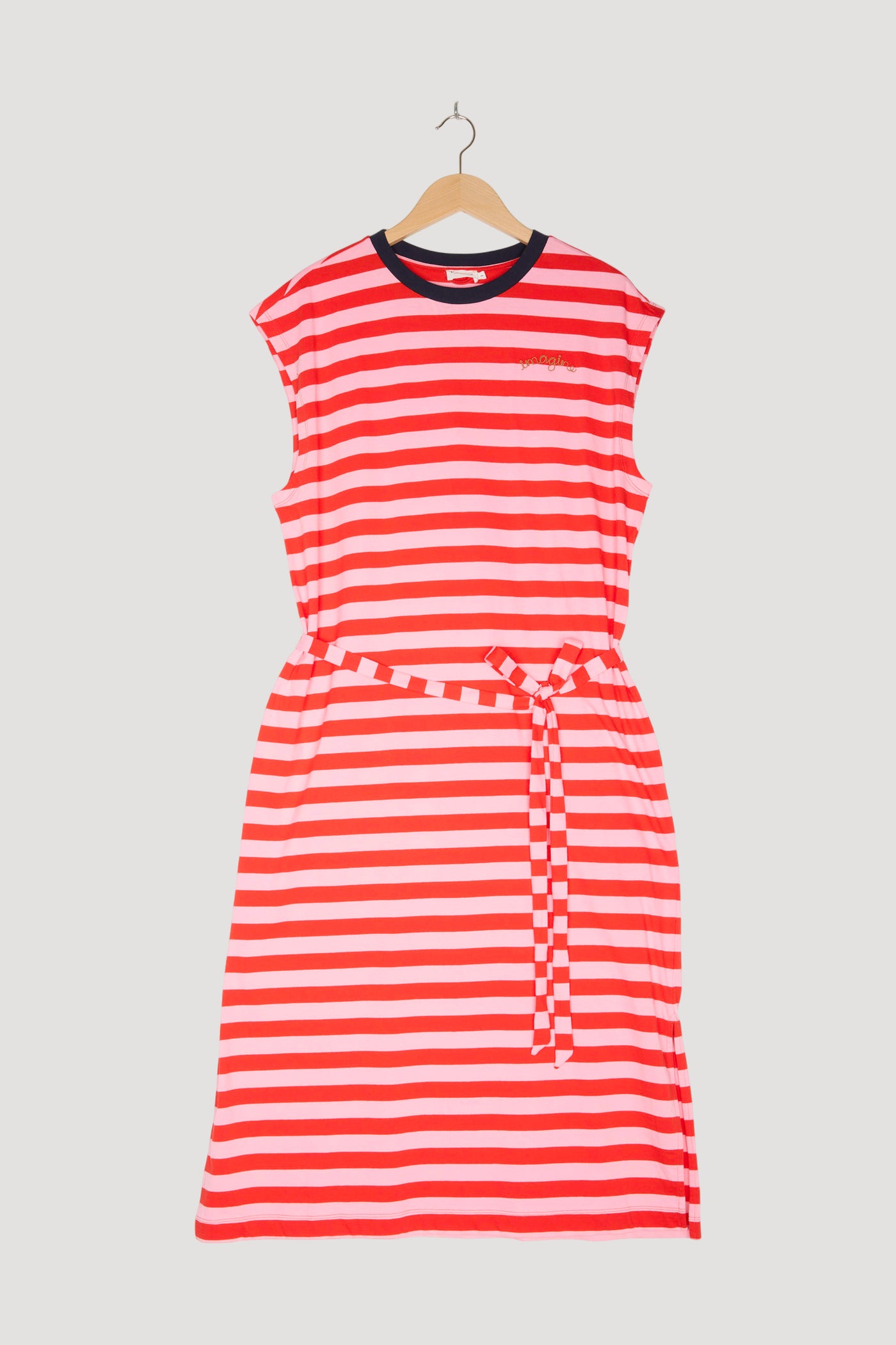 Secondhand Jersey Kleid Midi Regular aus reiner Bio-Baumwolle