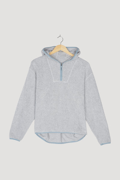 Secondhand Fleece-Hoodie BetterRecycling aus reiner Bio-Baumwolle