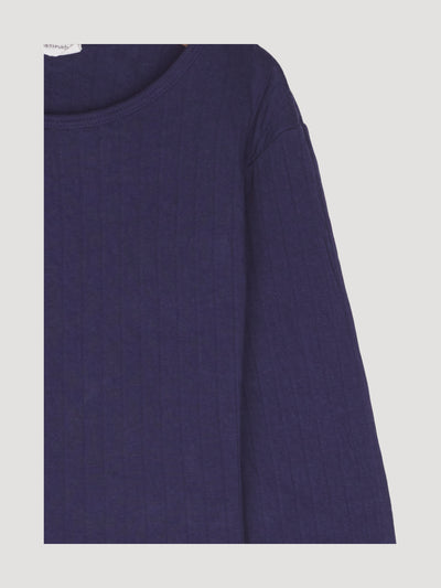 Secondhand Sweatshirt mit Stepp-Optik aus reiner Bio-Baumwolle