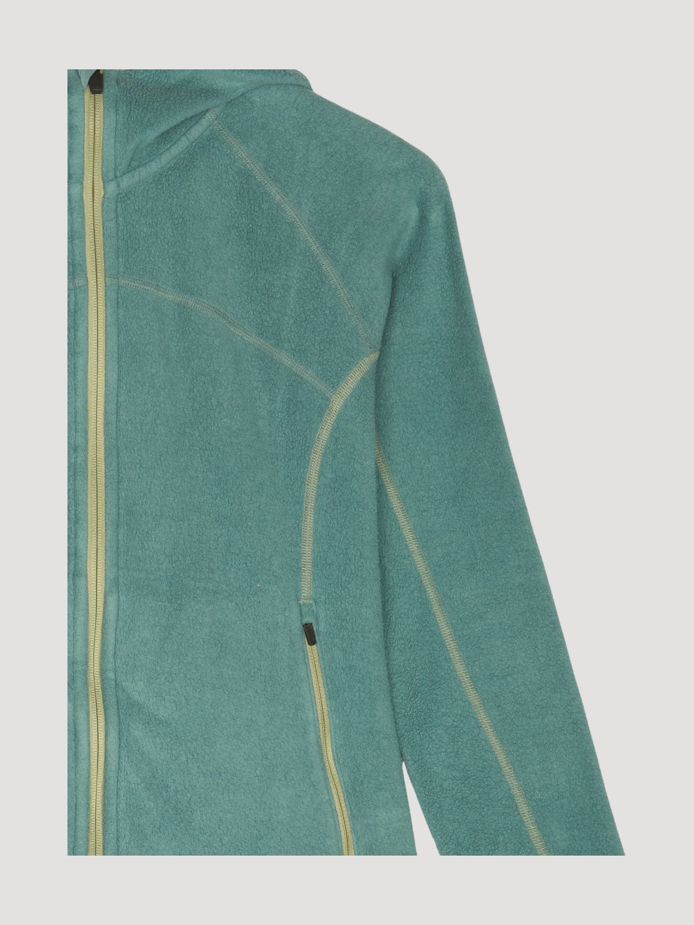 Secondhand Softfleece-Jacke aus reiner Bio-Baumwolle