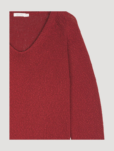 Secondhand Raglan-Pullover aus reiner Bio-Baumwolle