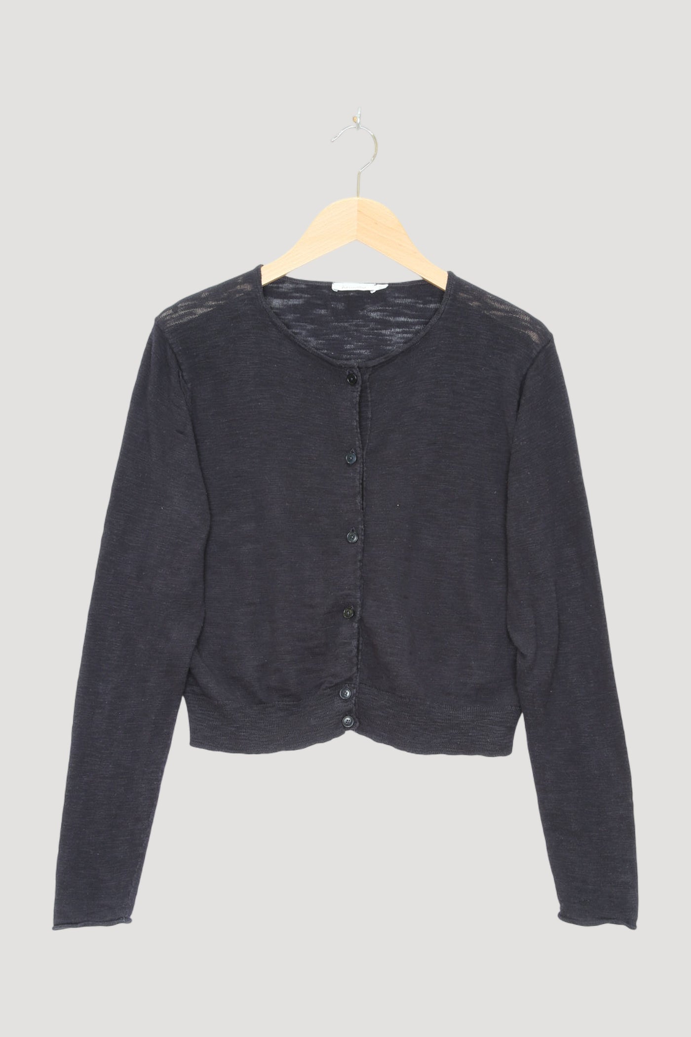 Secondhand Strickjacke aus reiner Bio-Baumwolle