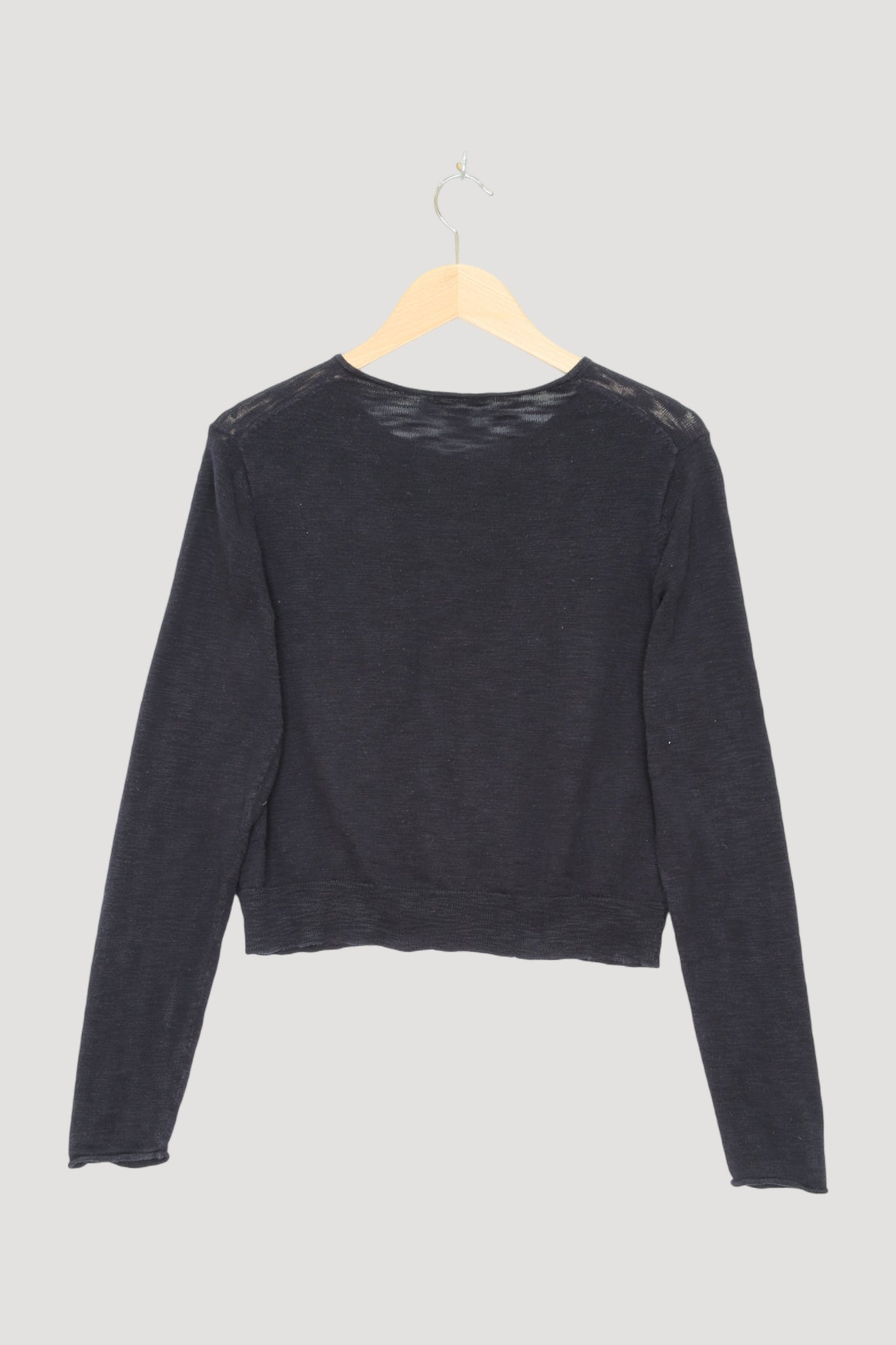 Secondhand Strickjacke aus reiner Bio-Baumwolle