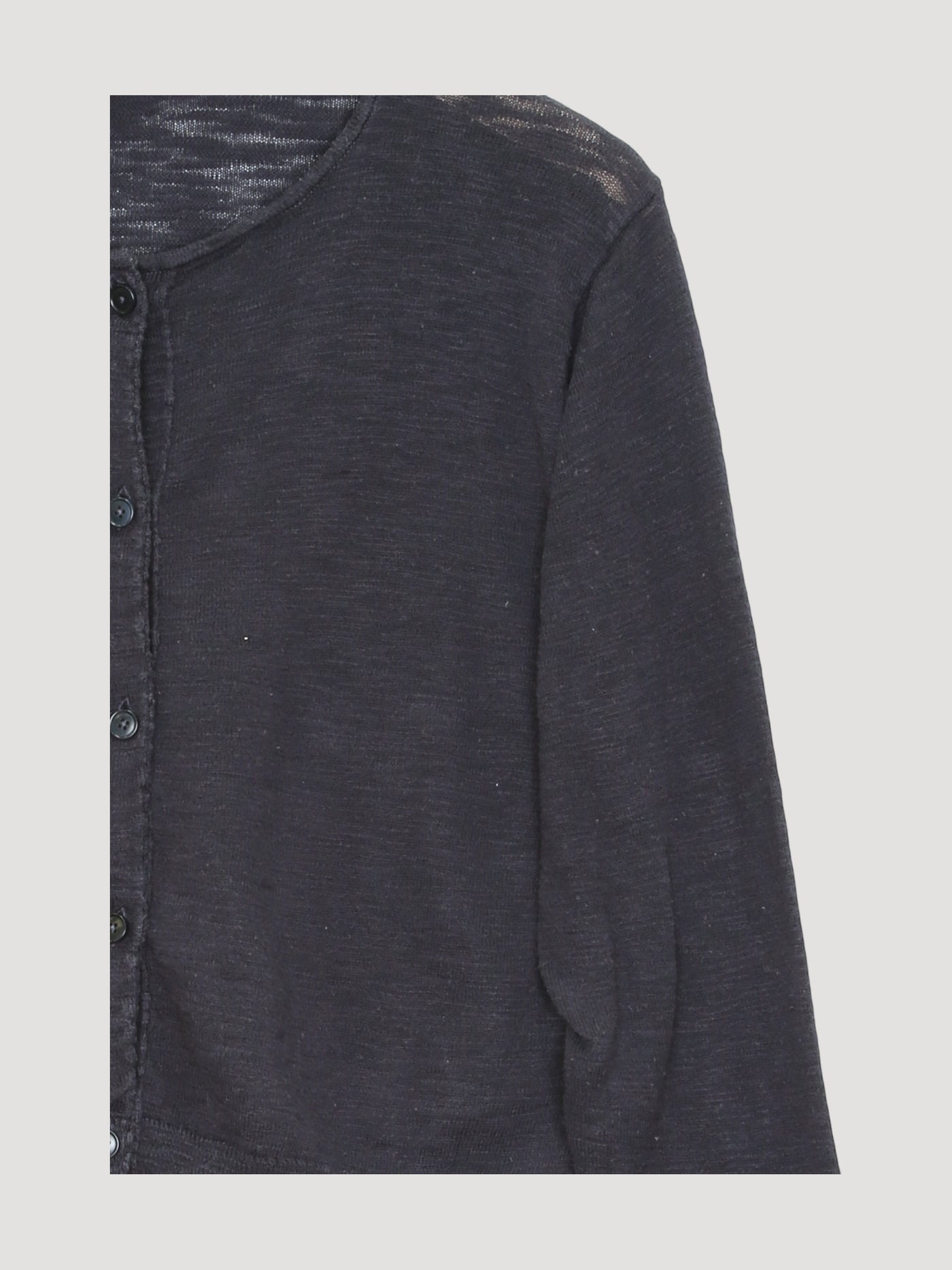 Secondhand Strickjacke aus reiner Bio-Baumwolle