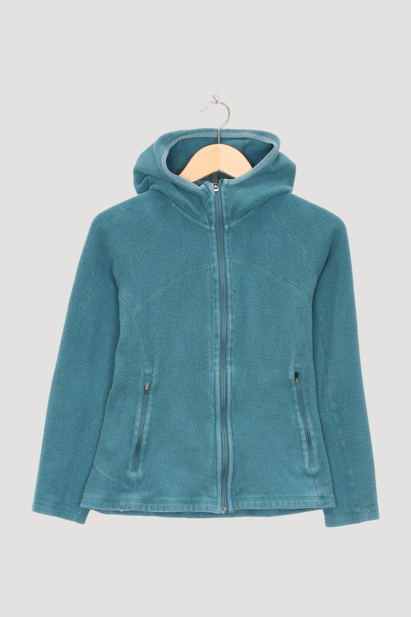 Secondhand Softfleece-Jacke aus reiner Bio-Baumwolle